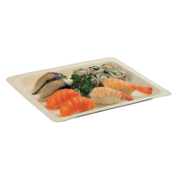 Scandinavia Rectangular Wooden Plate 10.4 X 8.4 X .8 - 200 Plates