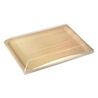 Recycled Plastic Clear Lid For Tray - 100 Lids