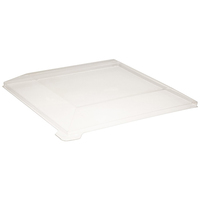 Recycled Plastic Clear Lid For Dish - 100 Lids