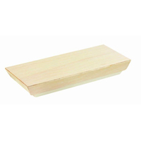 Light Wood Lid For Dish - 100 Lids