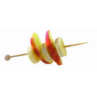 Natural Bamboo Ball Skewer - 5.5"  - 2000