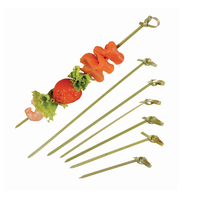 "Noshi" Bamboo Looped 4.1" Skewer