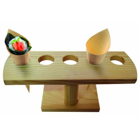 Bamboo Cone Display: 5 Holes - 10