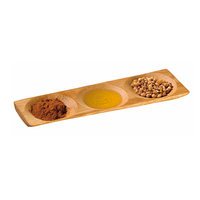 Patong Bamboo 3 Mini Compartments Dish - 96
