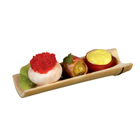Osaka Half Circular Bamboo Dish - 200