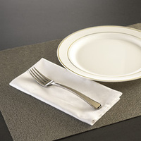 10" Silver Serving Plastic Forks - 100 Forks