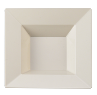 Square Bone Plastic 5 Oz Dessert Bowls by The Kaya Collection - Posh Party Supplies