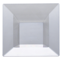 Elegant Square Clear Plastic 12 Oz. Soup Bowls - Posh Party Supplies