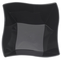 Disposable Black Wave 14 oz. Soup Bowls - Posh Party Supplies
