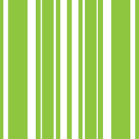 Fresh Lime Stripe 3 Ply Lunch Napkins
