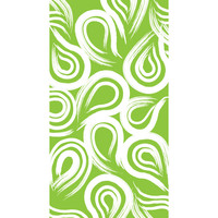 Fresh Lime Swirl 3 Ply Guest Napkins