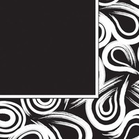 Black Velvet Swirl 3-Ply Lunch Napkins - 192 napkins
