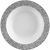 Elegant Clear with Silver Trim Plastic 12 oz Soup Bowls - Posh Party Supplies