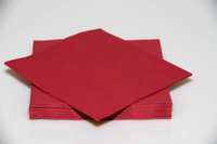 New! Premium Linen Feel Burgundy Dinner Napkins- Premium Dinner Napkins