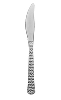 Elegant Hammered Effect Plastic Metallic Knives - Posh Party Supplies