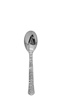 Beautiful Hammered Effect Plastic Metallic Tea Spoons - Posh Party Supplies