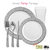 inspiration silver and white package for 120 guests