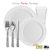 white and white party package for 120 guests