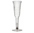 Plastic 2 Piece Champagne Clear 5 oz. Flutes - Posh Party Supplies