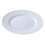 White 10.25" Plastic Round Dinner Plates  - Posh Party Supplies