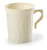 Elegant Bone 8 oz. Plastic Coffee Mugs - PoshPartySupplies.com