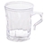 Clear 8 oz. Plastic Coffee Mugs  - Posh Party Supplies