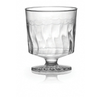 Elegant Plastic 2 oz. Wine Glas