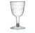 Stunning 5 oz. 2 Piece Plastic Wine Goblet