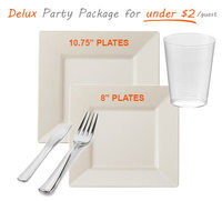 Kaya Grand package with Bone table settings for 20