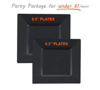 Disposable Kaya Collection Value Party Package - Posh Party Supplies