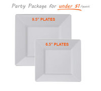 Disposable Kaya Collection Value Party Package - Posh Party Supplies