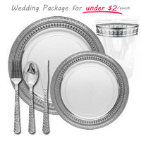 silver and white wedding package - symphony collection