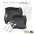 Kaya Collection Wave Black Plastic Wedding Packages with Extra Large Plates
