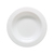 Hammered Effect - Elegant White with Hammered White Trim Plastic 12 oz Soup Bowls - Posh Party Supplies