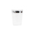 Hammered Effect - Elegant Disposable 10 oz Tumbler with Silver Trim - Posh Party Supplies
