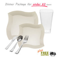 bone wave Plastic party package