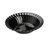 Disposable Black 5 oz. Plastic Dessert Bowl - 180 Black Dessert Bowls