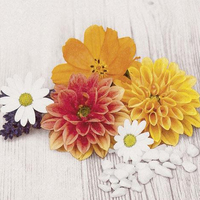 Pretty Flores De Madera Lunch Wedding Napkins - Posh Party Supplies