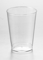 7 oz Disposable Clear Plastic Tumblers - Posh Party Supplies