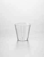 Disposable Clear 1 Oz Whisky Plastic Shot Glass - Posh Party Supplies