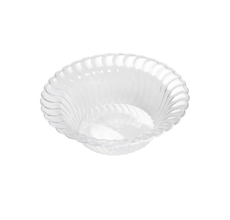 Disposable Clear 5 oz. Plastic Dessert Bowl - Posh Party Supplies