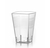 Fancy Clear 10 oz. Plastic Square Tumblers - Posh Party Supplies