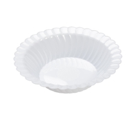 Elegant WHITE 12 oz. Plastic Bowls - Posh Party Supplies