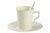Flaired Ivory Coffee Mugs & Saucer Combo  - Posh Party Supplies 
