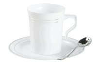 silver edge coffee mug package