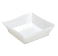 Plastic White 2.25" x 2.25" Tiny Trays  - Posh Party Supplies