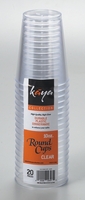 The Kaya Collection 10 oz Disposable Clear Plastic Tumblers - 500 Cups