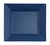 Disposable Blue Plastic Plates - Posh Party Supplies