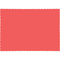 Coral Paper Placemats 