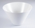 Disposable White Oval Plastic 64 Oz. Serving Bowl - Posh Party Supplies